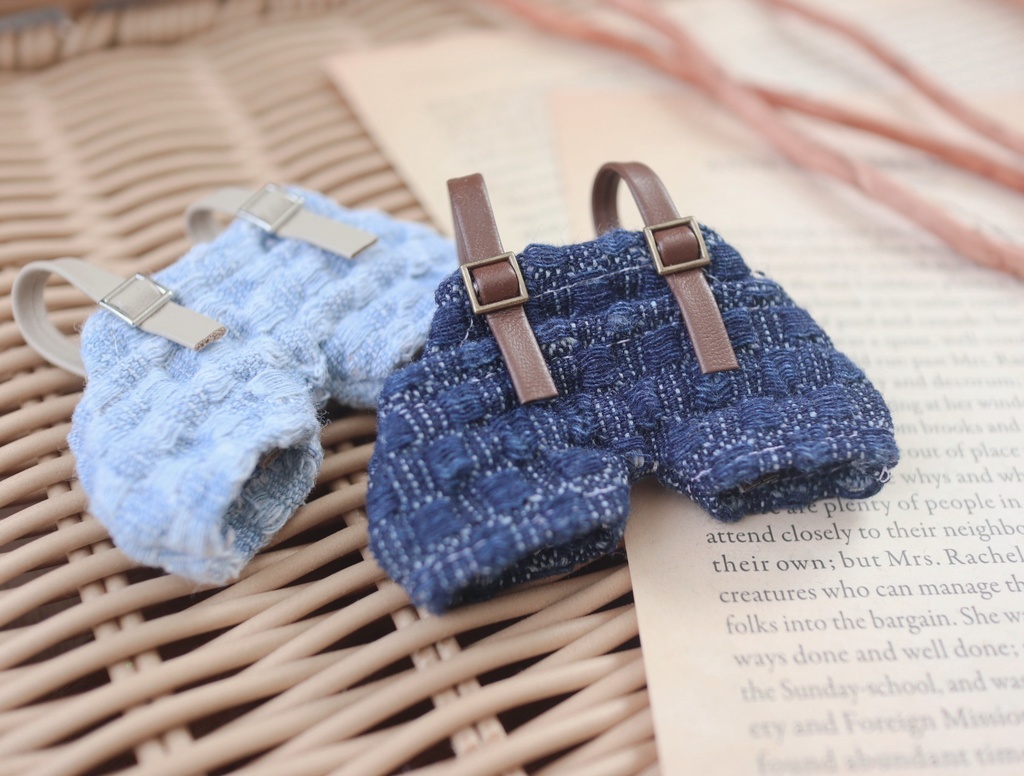 ポコポコデニムサロペット