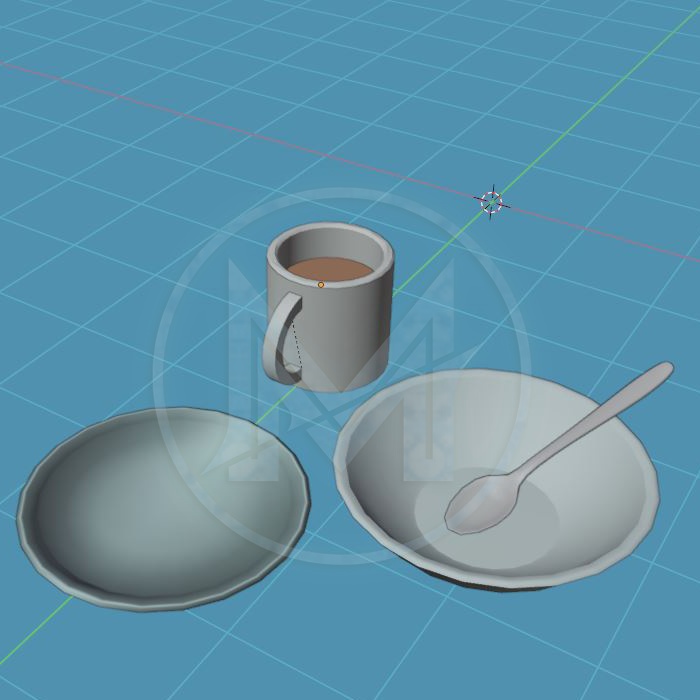 Simple Kitchenware Set