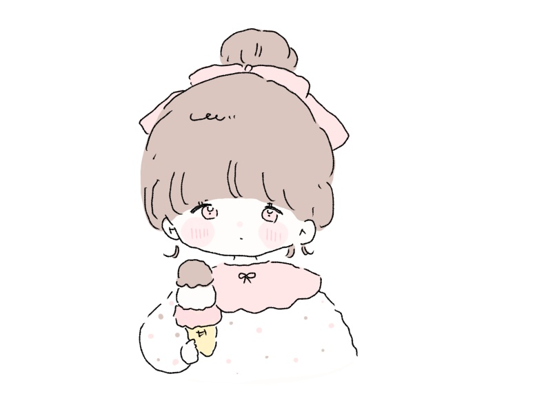 アイス♡オリジナルイラスト