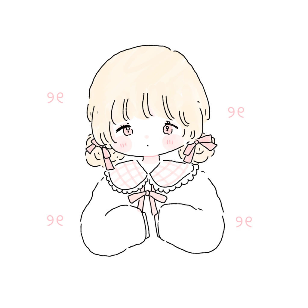 ふわふわおだんご♡オリジナルイラスト