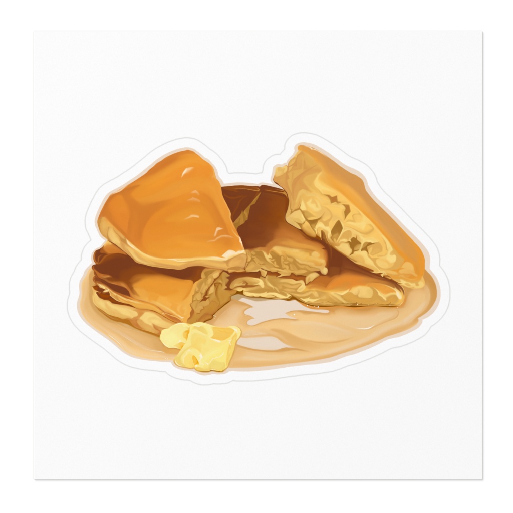 とろけるパンケーキ