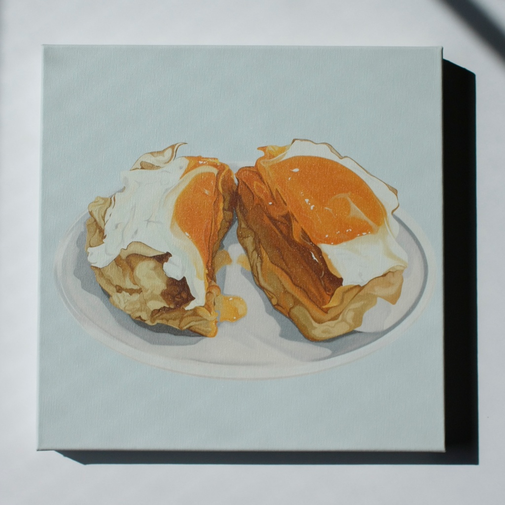 おはようパンケーキ(キャンバスプリント)