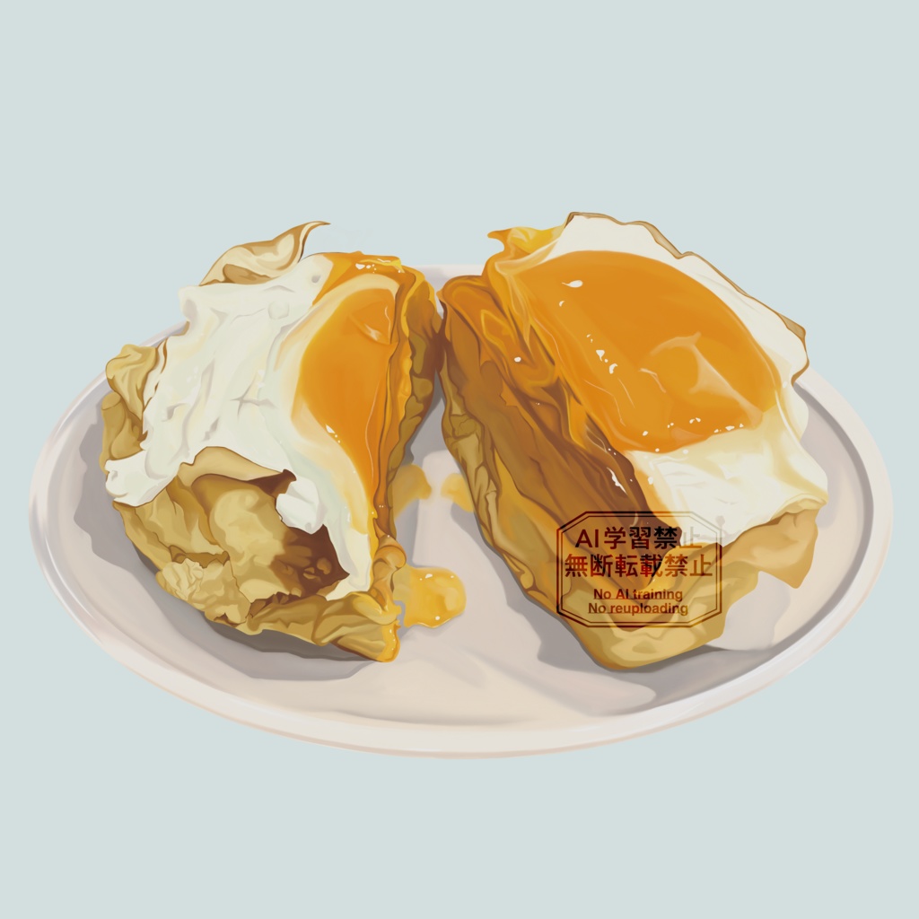 おはようパンケーキ(キャンバスプリント)