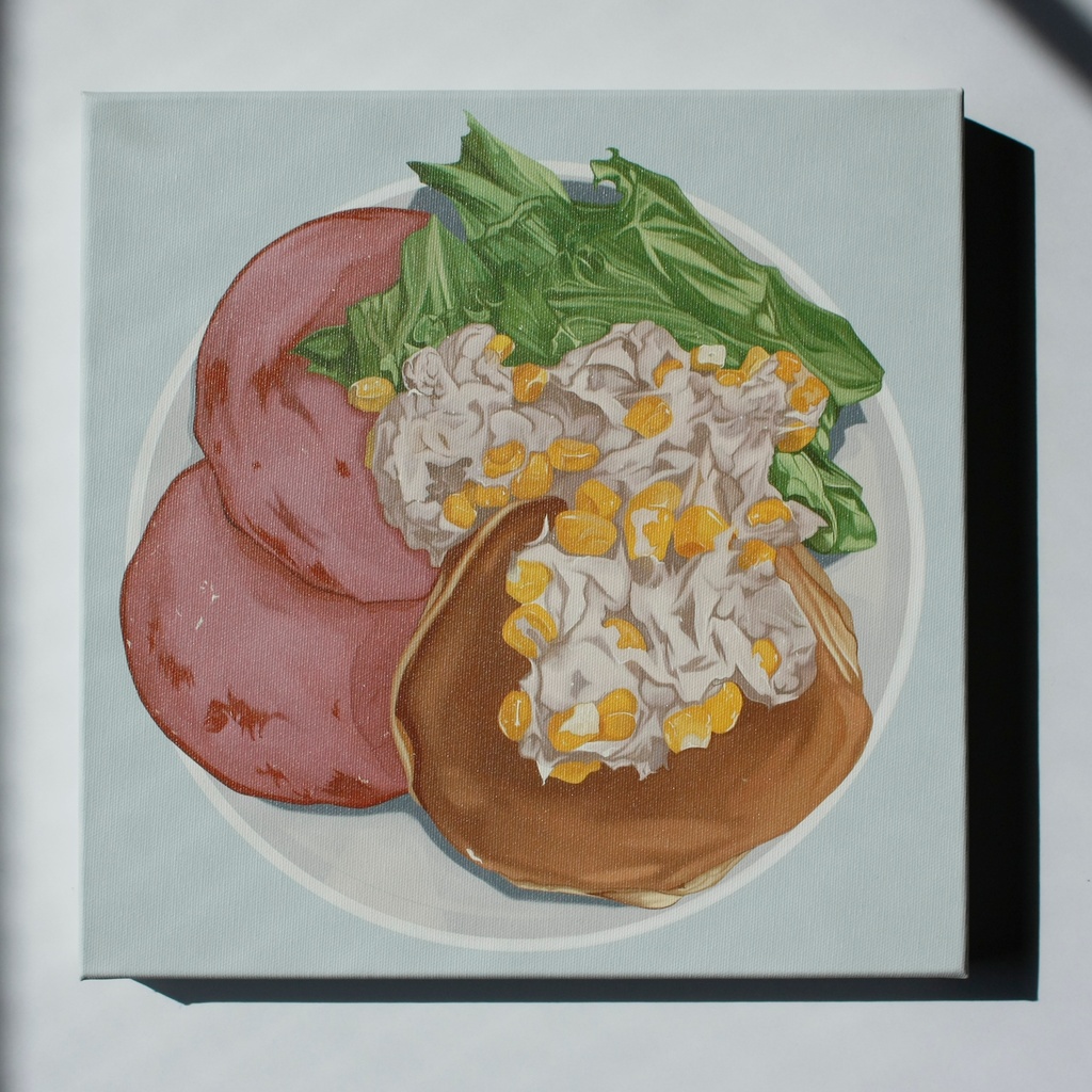 ごちそうパンケーキ(キャンバスプリント)
