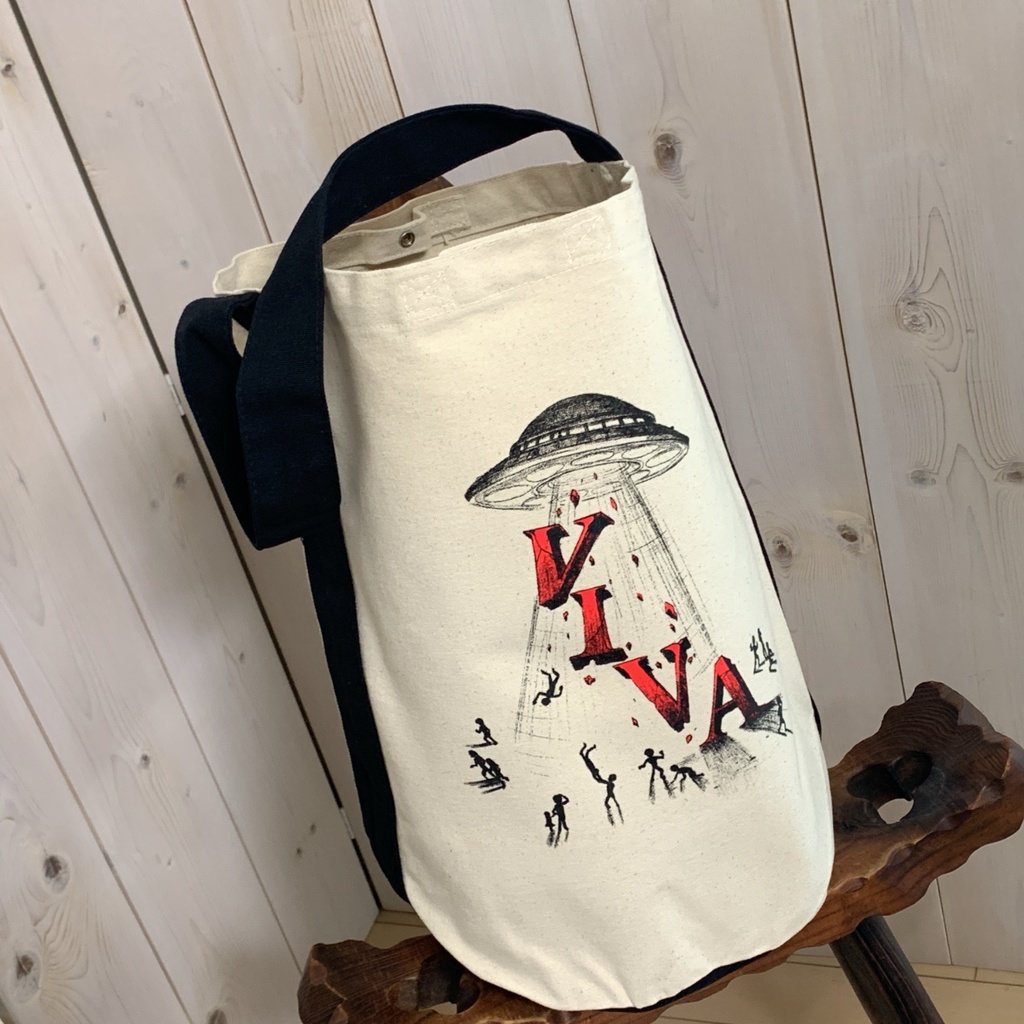 VIVA!UFO筒型トートバッグ