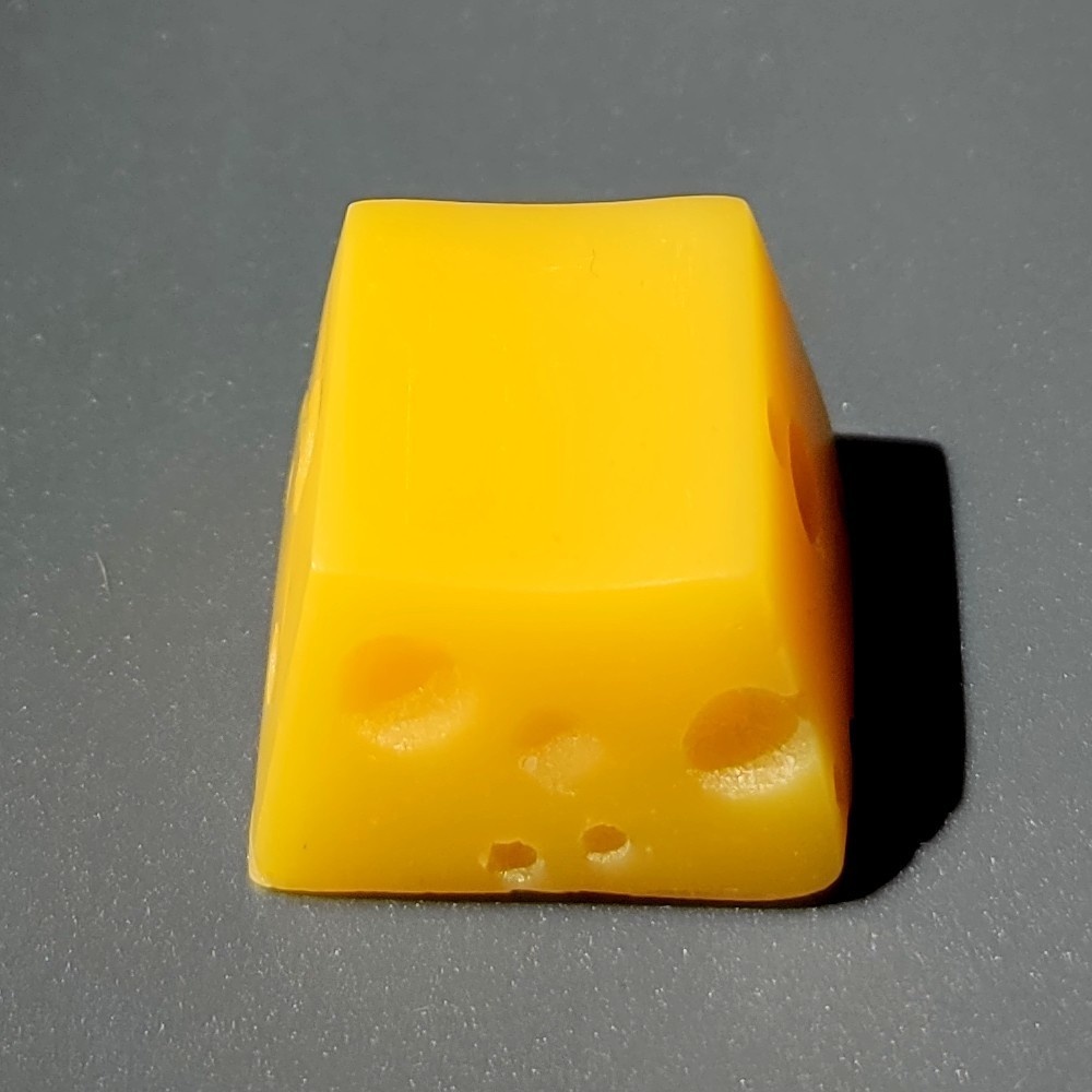 穴あきチーズ キーキャップ