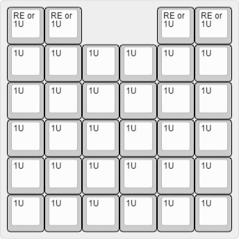 SQU4REkb-6 自作キーボードキット