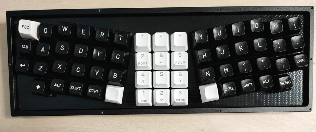 Guard58 (GL516ケース対応自作キーボードキット)