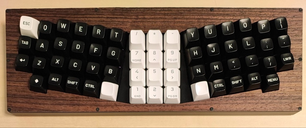 Guard58 (GL516ケース対応自作キーボードキット)