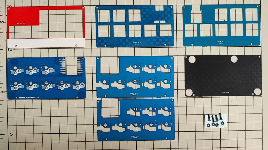 Joker8(自作キーボードキット)
