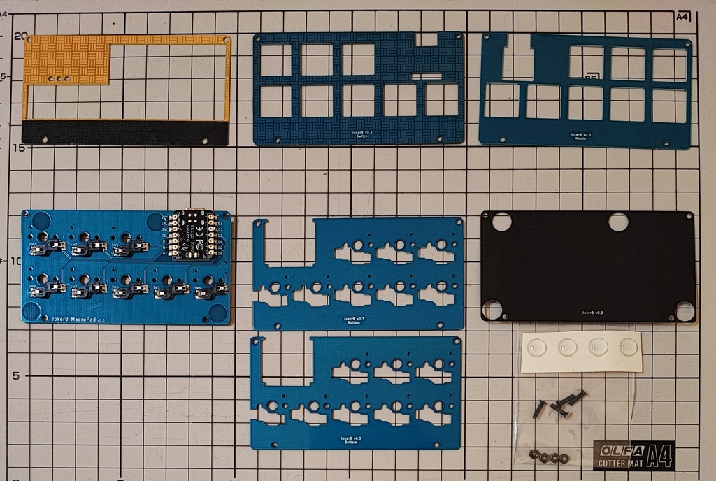 Joker8 はんだ付け済み組み立てキット