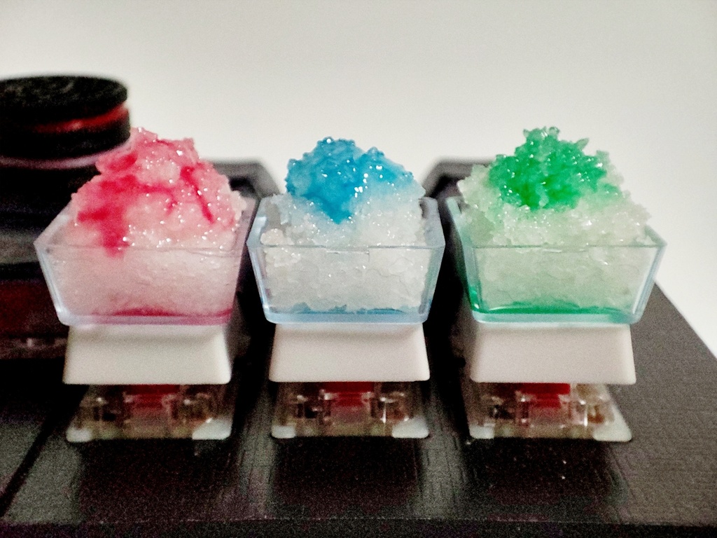 かき氷キーキャップ(受注生産)