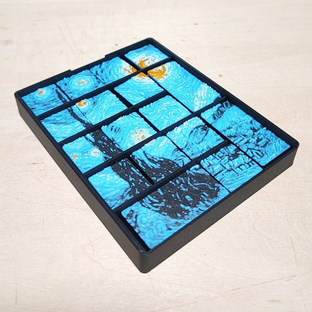 名画キーキャップ 「星月夜」 NumPad NP