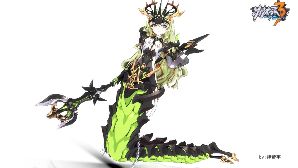 Original 3D anime model-92 [MMD] [PMX]