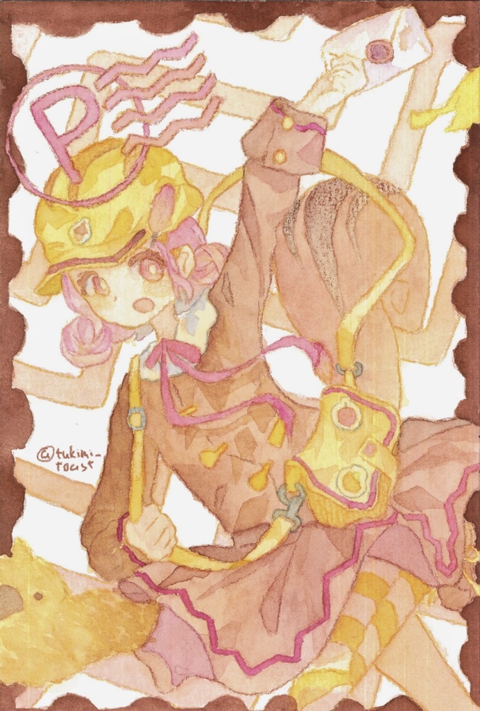 【ネコポス発送】ポストカード原画【09/28追加】