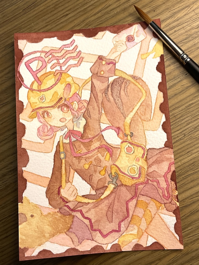 【ネコポス発送】ポストカード原画【09/28追加】