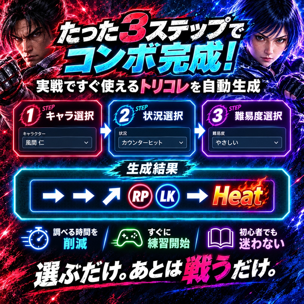 鉄拳8トリコレジェネレーター