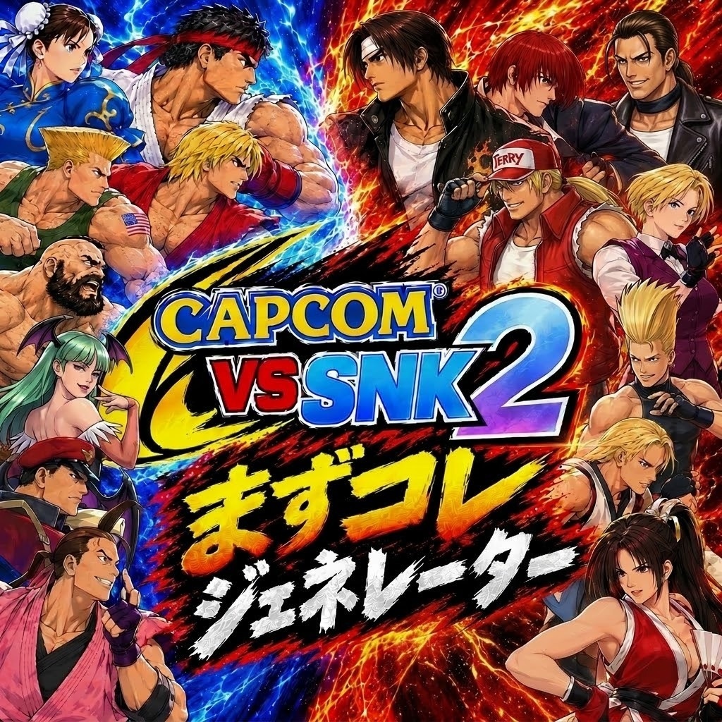 CAPCOM VS SNK2 まずコレジェネレーター
