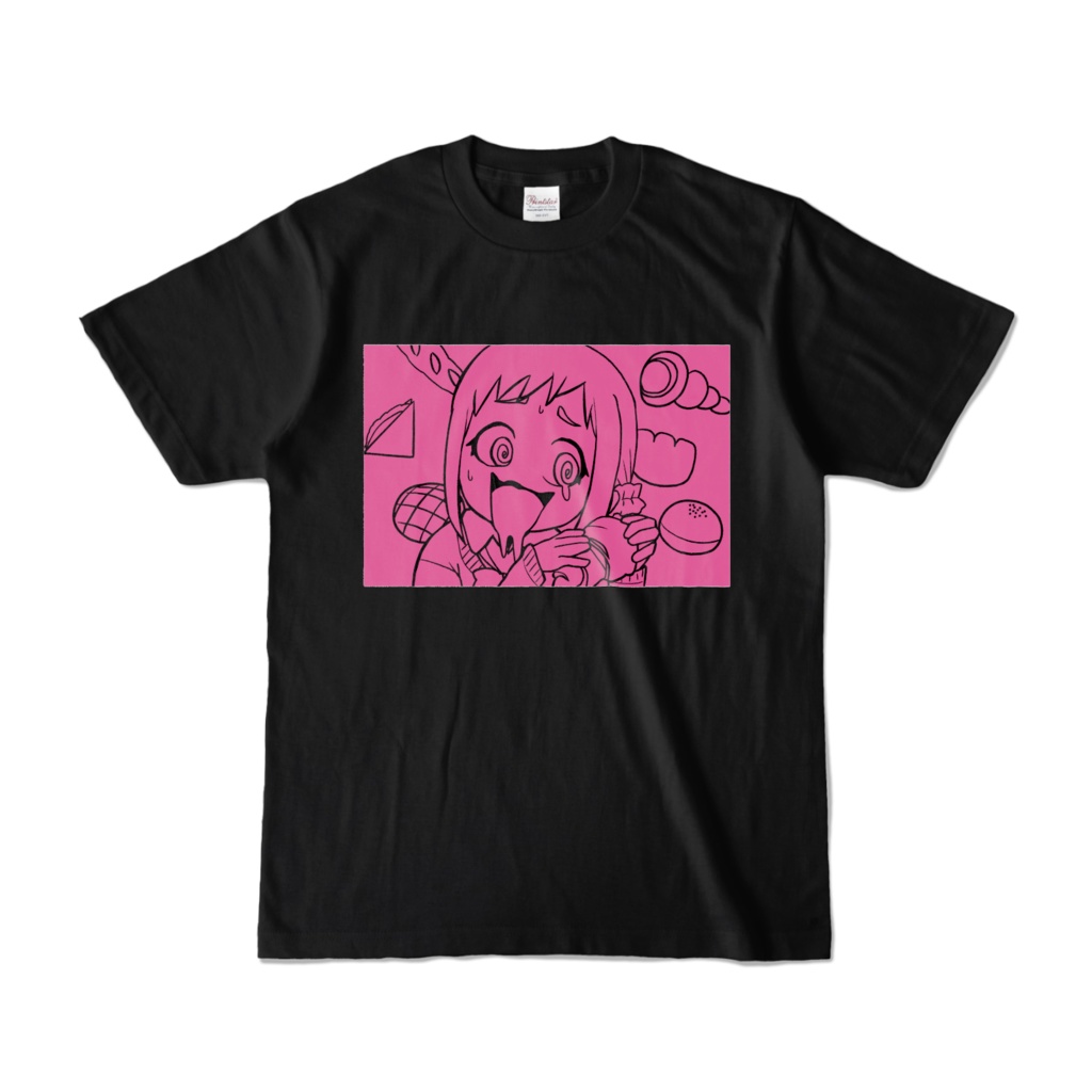 空腹みちるとぱんTシャツ