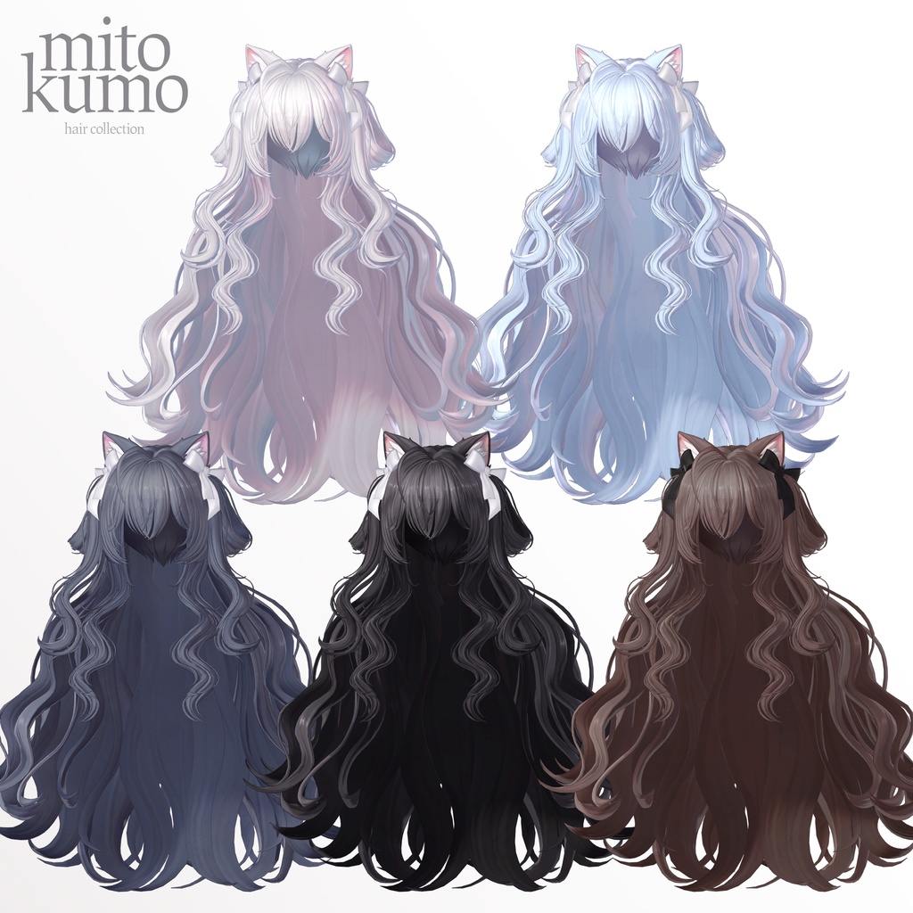 ♥️On Sale 【VRC Hair】 ◈Fluffy Hair◈