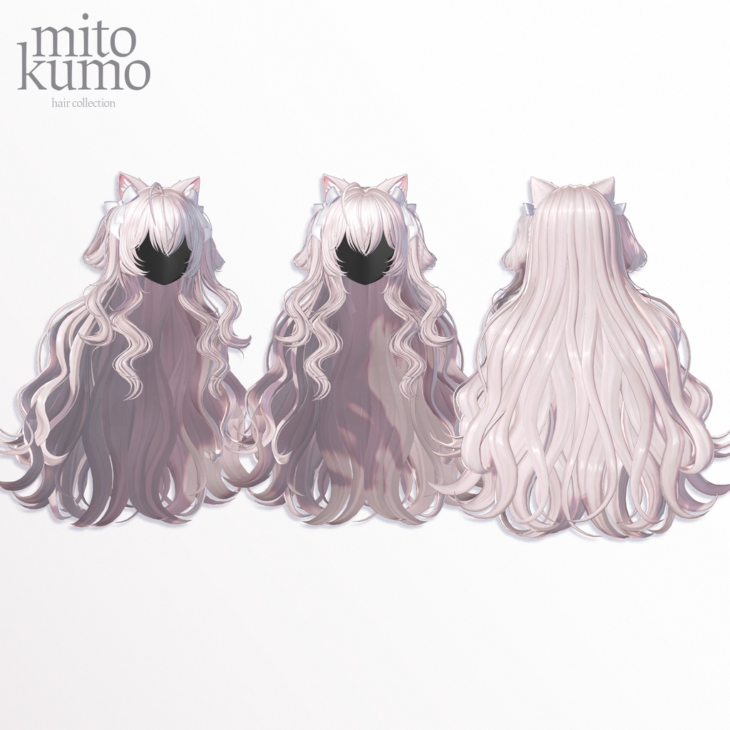 ♥️On Sale 【VRC Hair】 ◈Fluffy Hair◈