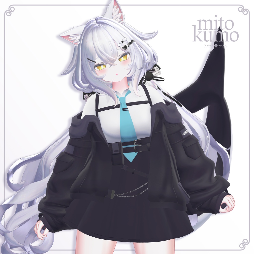 🔴On Sale🦝【VRC Hair】 ◈Kururu Hair◈