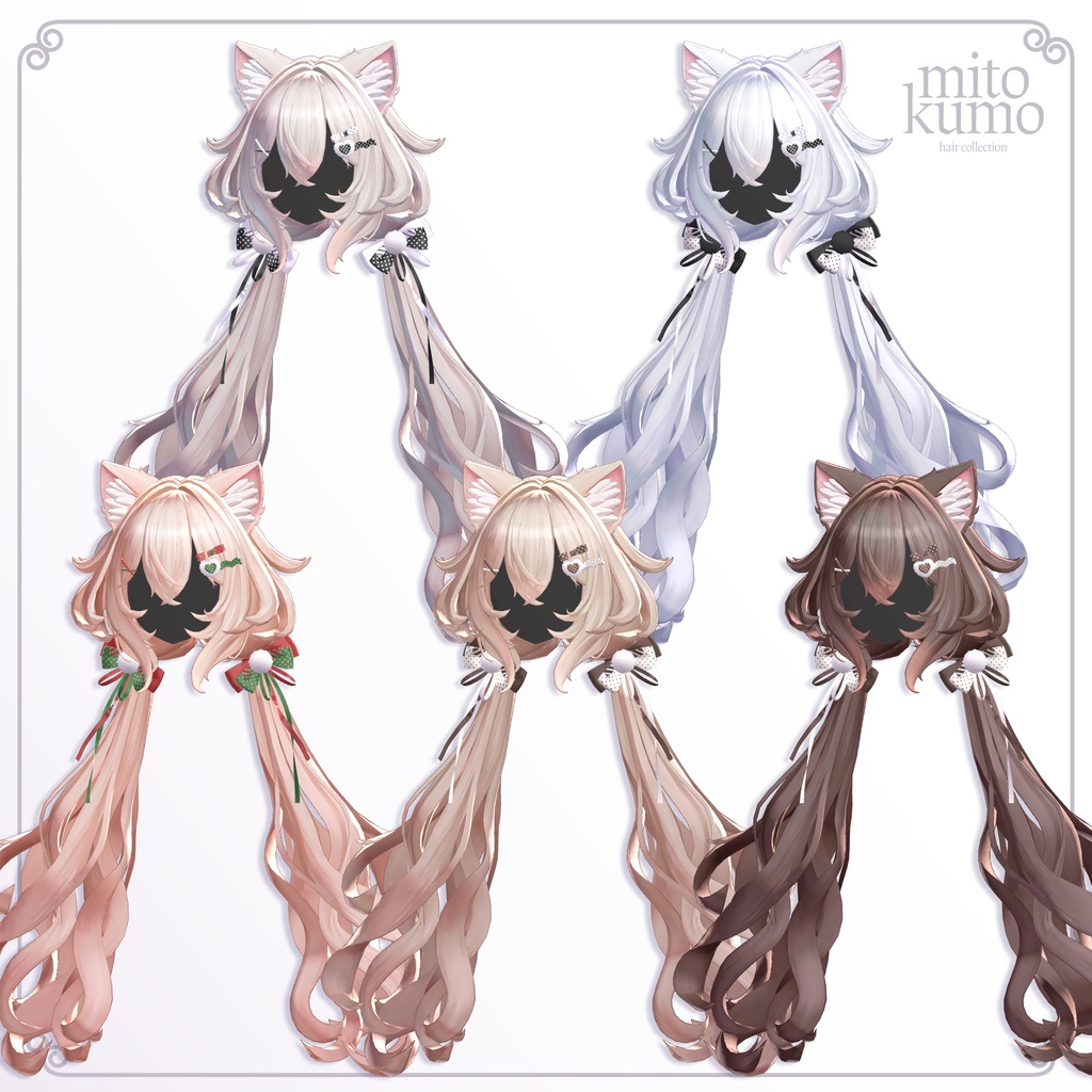 🔴On Sale🦝【VRC Hair】 ◈Kururu Hair◈