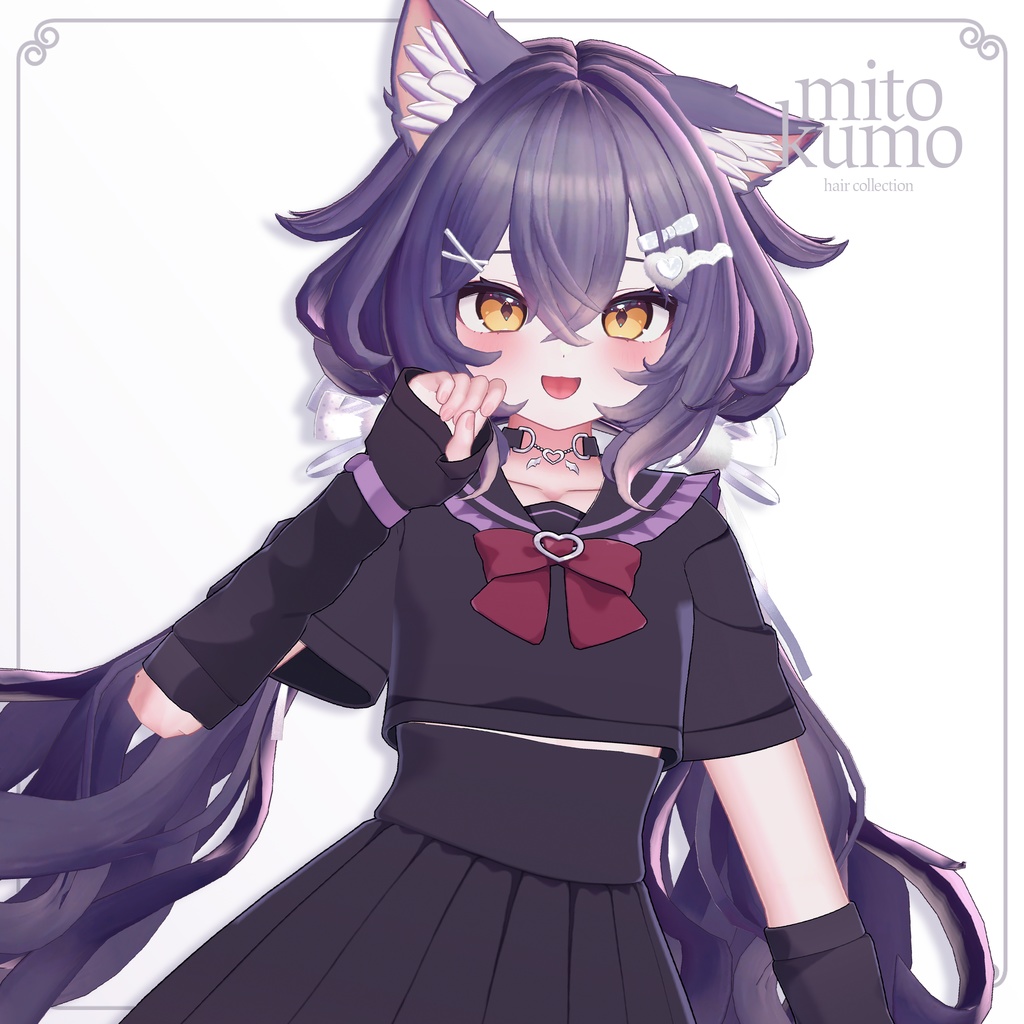 🔴On Sale🦝【VRC Hair】 ◈Kururu Hair◈