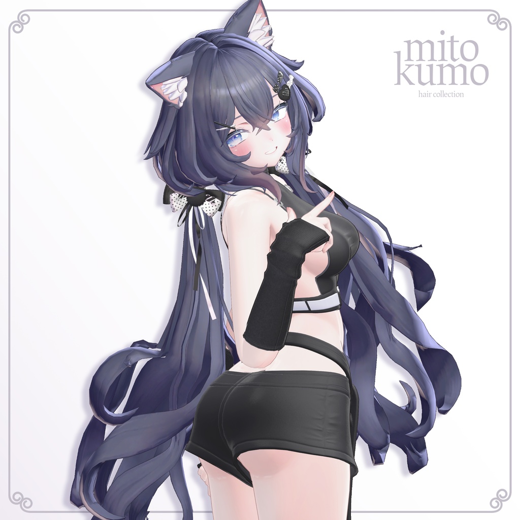 🔴On Sale🦝【VRC Hair】 ◈Kururu Hair◈