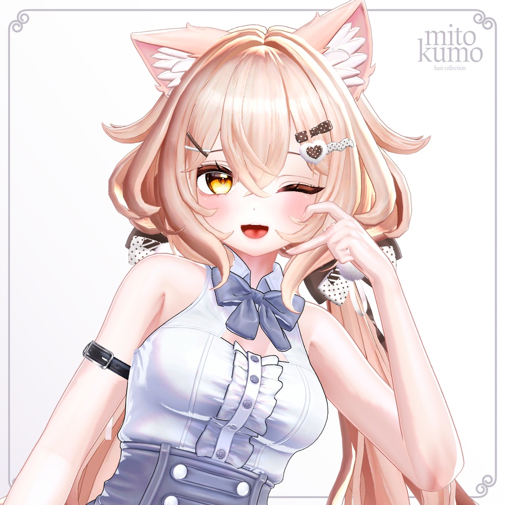 🔴On Sale 🦝【VRC Hair】 ◈Kururu Hair◈