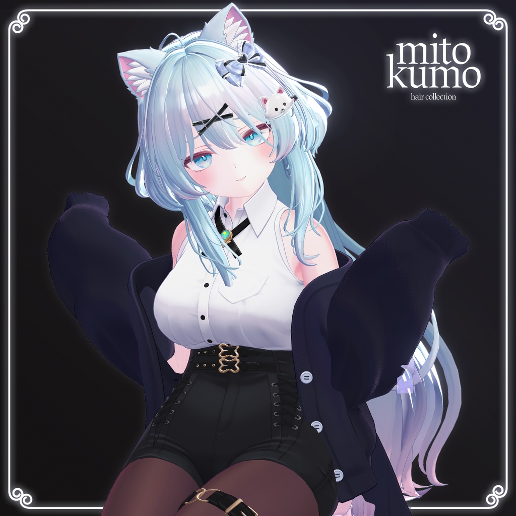 ❄️【VRC Hair】 ◈Snow Kit Hair◈
