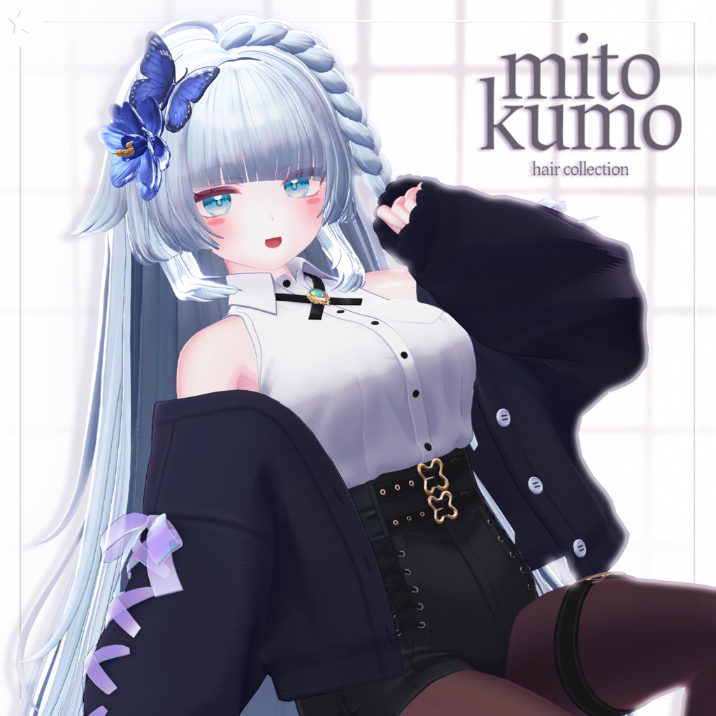 🔴On Sale 💮【VRC Hair】 ◈Hana hime Hair◈