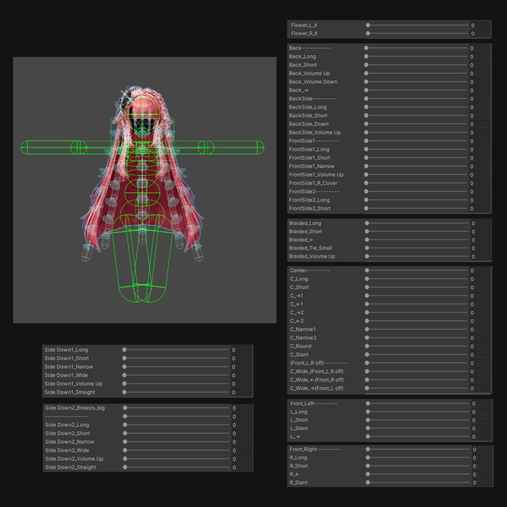 🔴On Sale 💮【VRC Hair】 ◈Hana hime Hair◈