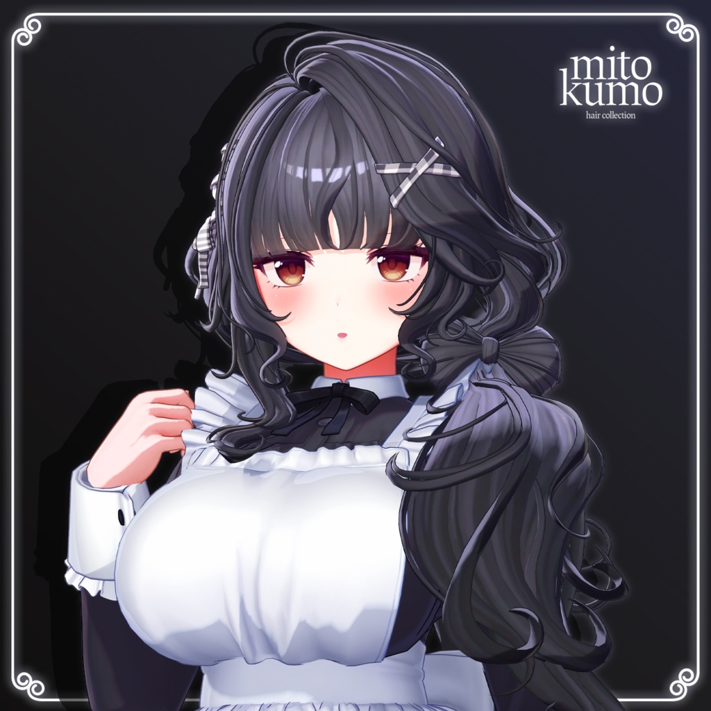 🔴On Sale 🎀【VRC Hair】 ◈Daisy Ribbon Hair◈