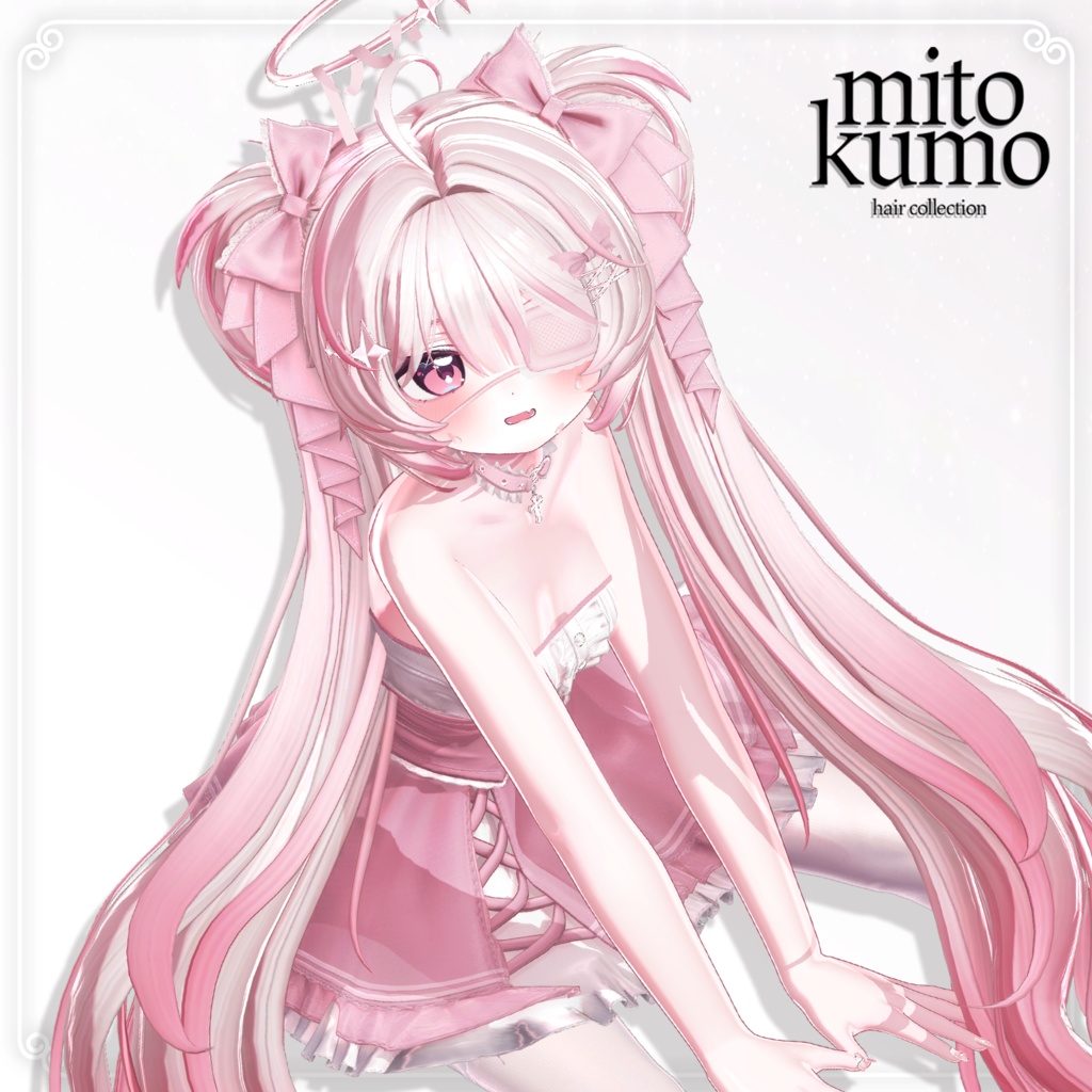 🔴On Sale🖤【VRC Hair】 ◈Doll Twintail◈