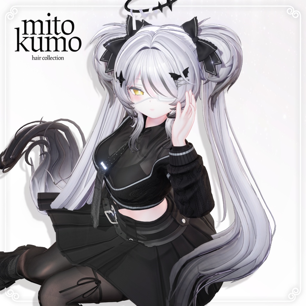 🔴On Sale🖤【VRC Hair】 ◈Doll Twintail◈