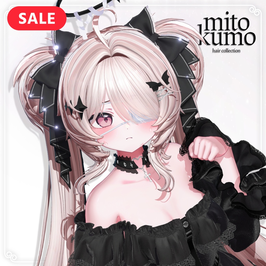 🔴On Sale 🖤【VRC Hair】 ◈Doll Twintail◈