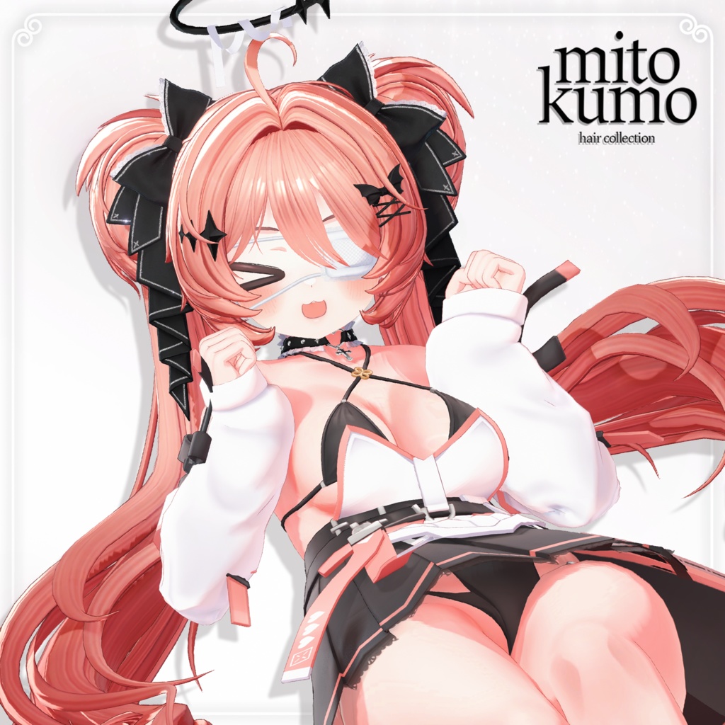 🔴On Sale🖤【VRC Hair】 ◈Doll Twintail◈