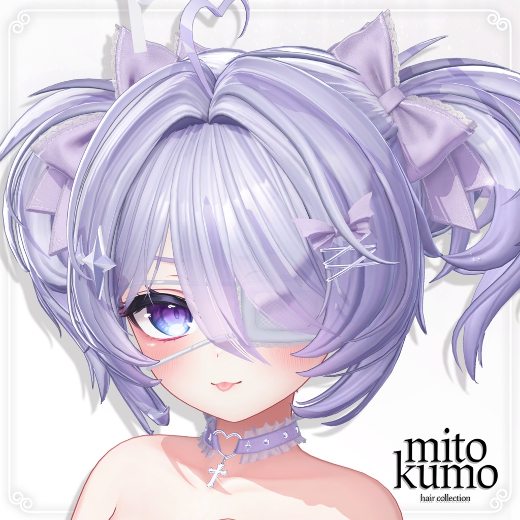 🔴On Sale🖤【VRC Hair】 ◈Doll Twintail◈