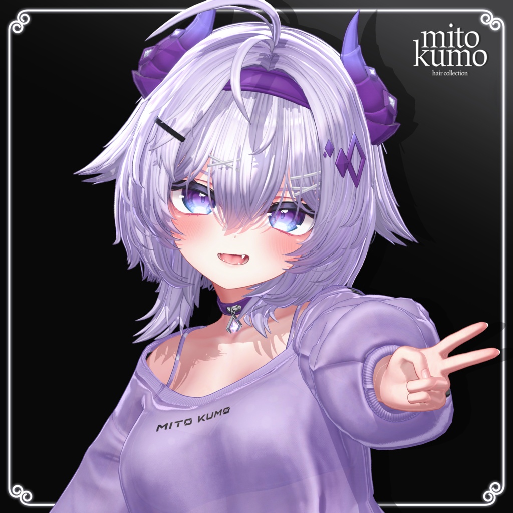 ❤️On Sale😈【VRC Hair】 ◈Noxie Hair◈ + Cloth👗♥️