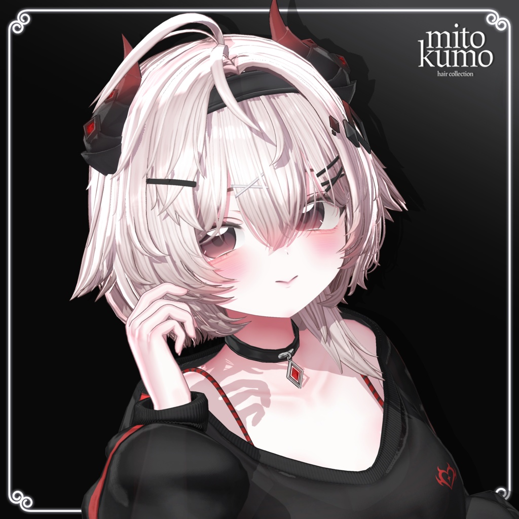 ❤️On Sale😈【VRC Hair】 ◈Noxie Hair◈ + Cloth👗♥️