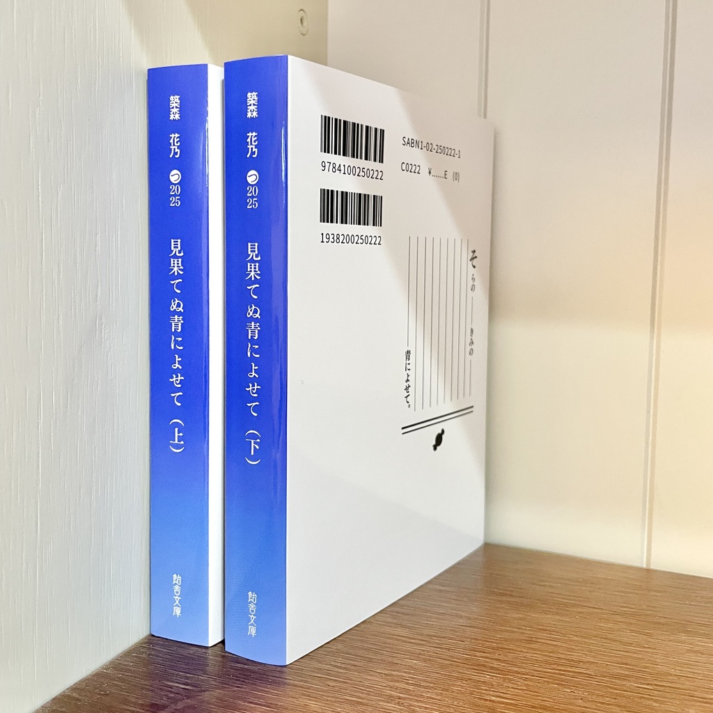 3冊セット『見果てぬ青によせて上下巻』+『だからきみに、それをするんだ』