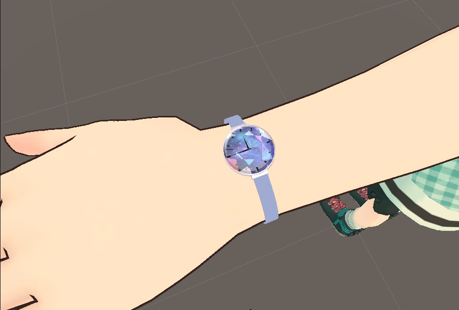 【VRC想定】腕時計