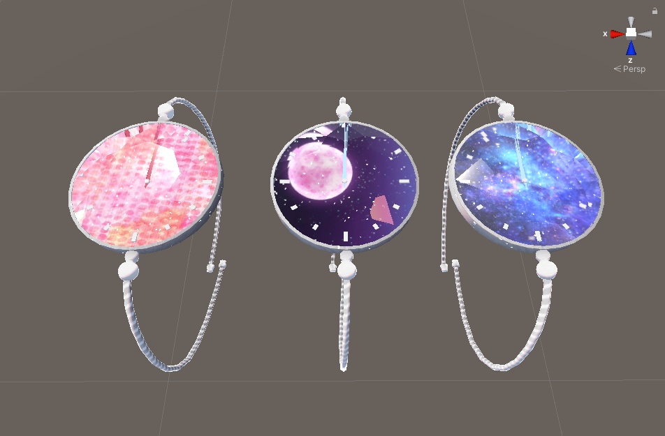 【VRC想定】ワイヤーバングルっぽい腕時計