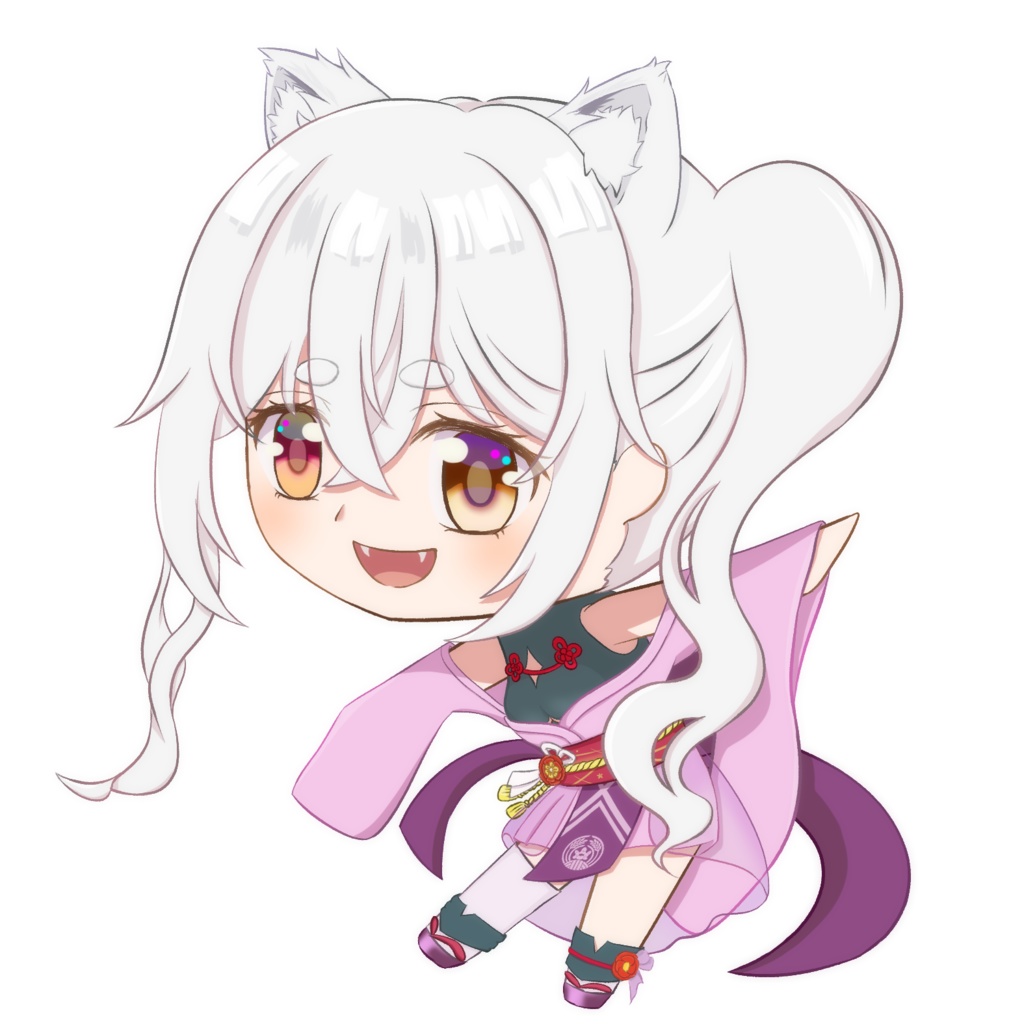 卜伴椿登録者200人記念オリジナルアクキー【特典ボイス付き】