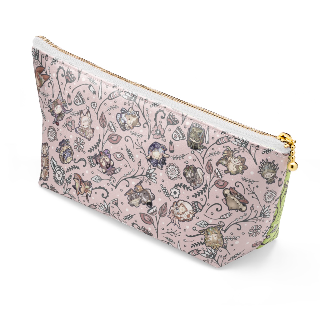 OTOGIポーチ（グリーン＆ピンク）