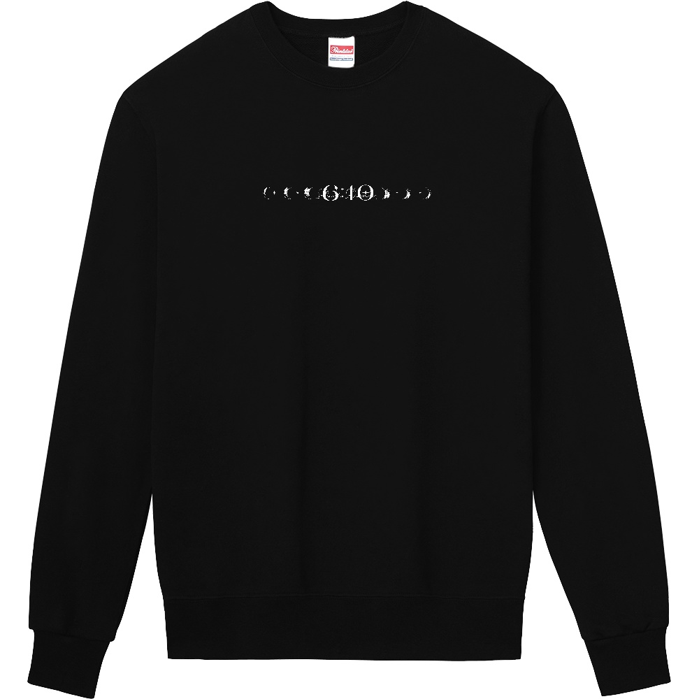 【6:10】スウェット(黒)