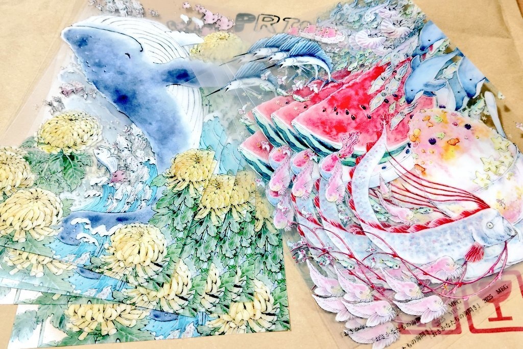 2025新作クリアポストカード