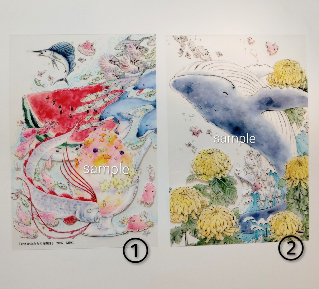 2025新作クリアポストカード