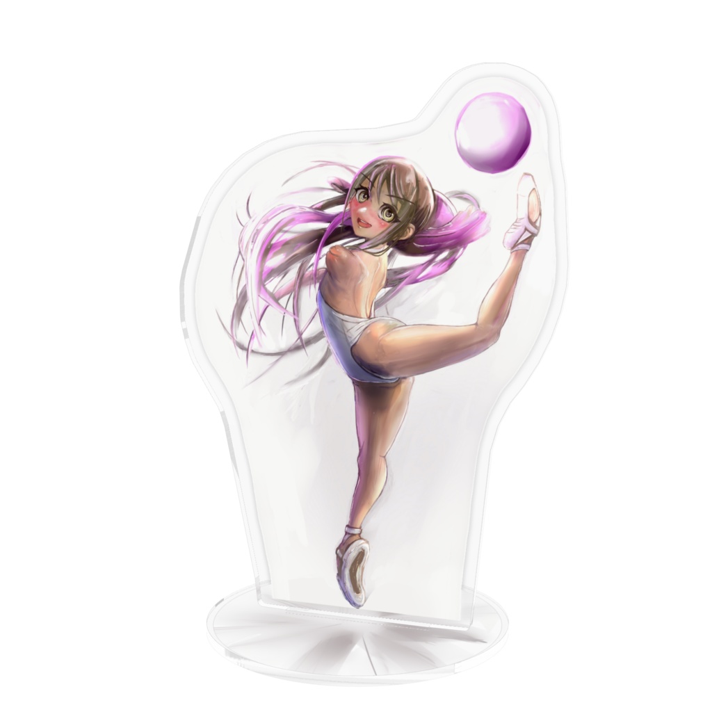 ボールと踊る少女 アクリルフィギュア